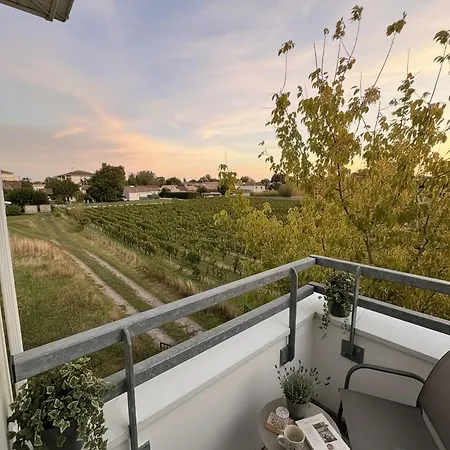 Апартаменты Charming Overlooking Vineyard In *